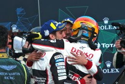 Sébastien Buemi/Kazuki Nakajima/Fernando Alonso - Winnaars 2018 FIA WEC 6 Hours of Spa