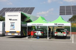 VR Racing Qvick Motors paddock