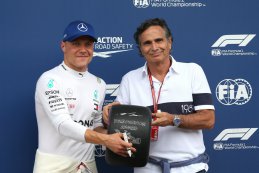 Valtteri Bottas en Nelson Piquet