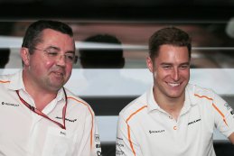 Eric Boullier & Stoffel Vandoorne