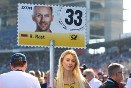 grid girl DTM Hockenheim Final