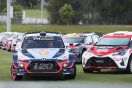 Parc fermé WRC Rally Australië