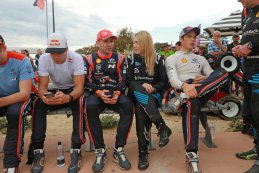Nicolas Gilsoul, Lara Vanneste en Thierry Neuville