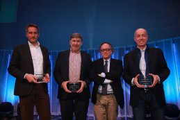 Stéphane Lémeret, Louis-Philippe Soenen, Pascal Wittmeur en Nicolas Vandierendonck