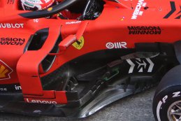 Barge board Charles Leclerc - Ferrari