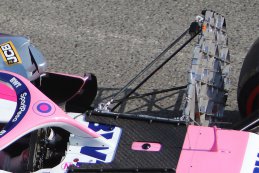 Meetapparatuur op Lance Stroll - Racing Point
