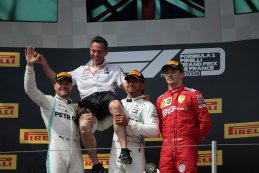 Podium 2019 F1 Grote Prijs van Frankrijk