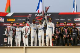 Podium Gold-klasse GTWCE Paul Ricard 2024