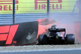 Crash Brendon Hartley - Toro Rosso
