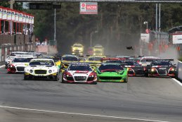 Crash start Blancpain Sprint Series Zolder 2015