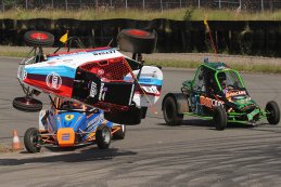 Koprol voor Yenz Leysen bij de Mini Buggy's