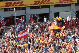 De fans van Max Verstappen