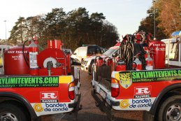 Uitrusting brandbeveiliging achteraan Race Rescue 4x4's
