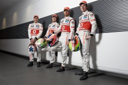 Gary Paffett - Sergio Perez - Jenson Button - Oliver Turvey