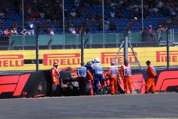 Crash Brendon Hartley - Toro Rosso