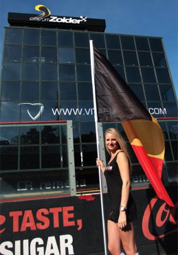 Zolder: Startgrid en de babes