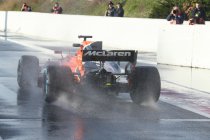Vandoorne test regenbanden in Magny-Cours