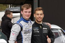 Mathieu Detry en Laurent Jaspers op een Audi R8 LMS van JAC Motors op de Nürburgring