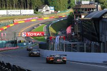 Licht gewijzigd programma voor de 24 Hours of Spa