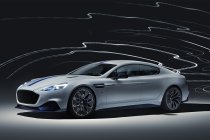 Aston Martin toont eerste elektrische auto, de Rapide E (+ Foto's & video)