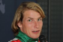 Freddie Hunt aan de start van de GT4 European Series Northern Cup