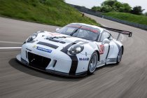 Nick Catsburg met Porsche in de V.S.