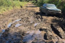 Rally van Argentinië geteisterd door modder
