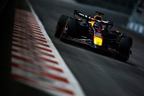 Las Vegas: Red Bull in de penarie door foute achtervleugel