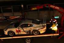 Newsflash: 24H Zolder: Zware crash zorgt voor eerste safety car