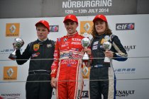 FR 1.6 NEC: Nürburgring: race 1: Max Dufourny voor tweede maal op het podium