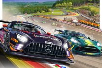 Vier verzamelaffiches voor de CrowdStrike 24 Hours of Spa