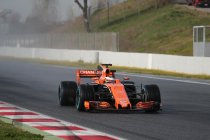 Wintertests Barcelona, dag 4: Vandoorne derde in ochtendsessie op natte baan