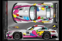 Foto: 24H Spa: De bestickering van de derde Marc VDS BMW