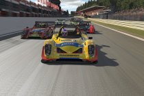 Zo ziet de voorlopige tussenstand van de Virtual Belcar er uit