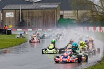 IAME Series Benelux: Spektakel en wisselende weersomstandigheden tijdens de seizoensopener