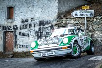 Tour de Corse Historique: Podia voor Vlieghe/Deplancke, Lareppe/David & Kelders/Chiappe