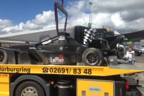 Nürburgring: Noami Schiff crasht hard met GH Motorsport Tatuus