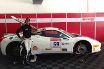 Sepang: Naomi Schiff lukt derde chrono in Ferrari Challenge Asia Pacific