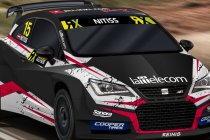 Reinis Nitiss met Seat Ibiza RX Supercar en ALL-INKL.COM Münnich Motorsport