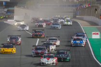 Spannende strijd om de leiding in beginfase Hankook 24H DUBAI