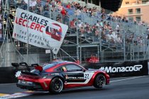 Monaco: Ghislain Cordeel en Benjamin Paque in de Porsche Supercup.