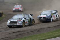 Solberg en Kristoffersson met VW Polo in World RX