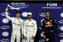 Abu Dhabi: Hamilton pakt pole, Rosberg start als tweede in seizoensfinale