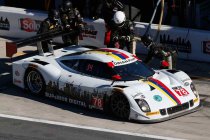 Rubens Barrichello en Ryan Hunter-Reay aan de start in Daytona