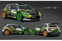 Cédric De Cecco aan de start van de Rally van Monte Carlo