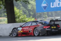 Edoardo Mortara wint, Audi domineert knotsgekke Zandvoort-race