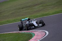 Japan: Rosberg klopt Hamilton met dertien duizendste voor pole