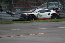 6H Spa: Zware crash van Kevin Estre in tweede vrije training (+ Foto's)