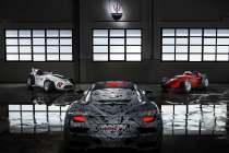 Maserati draagt unieke MC20-prototype op aan Sir Stirling Moss
