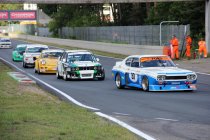 Zolder Historic GP: Luc Moortgat en Erik Qvick lopen met de grootste bekers weg
